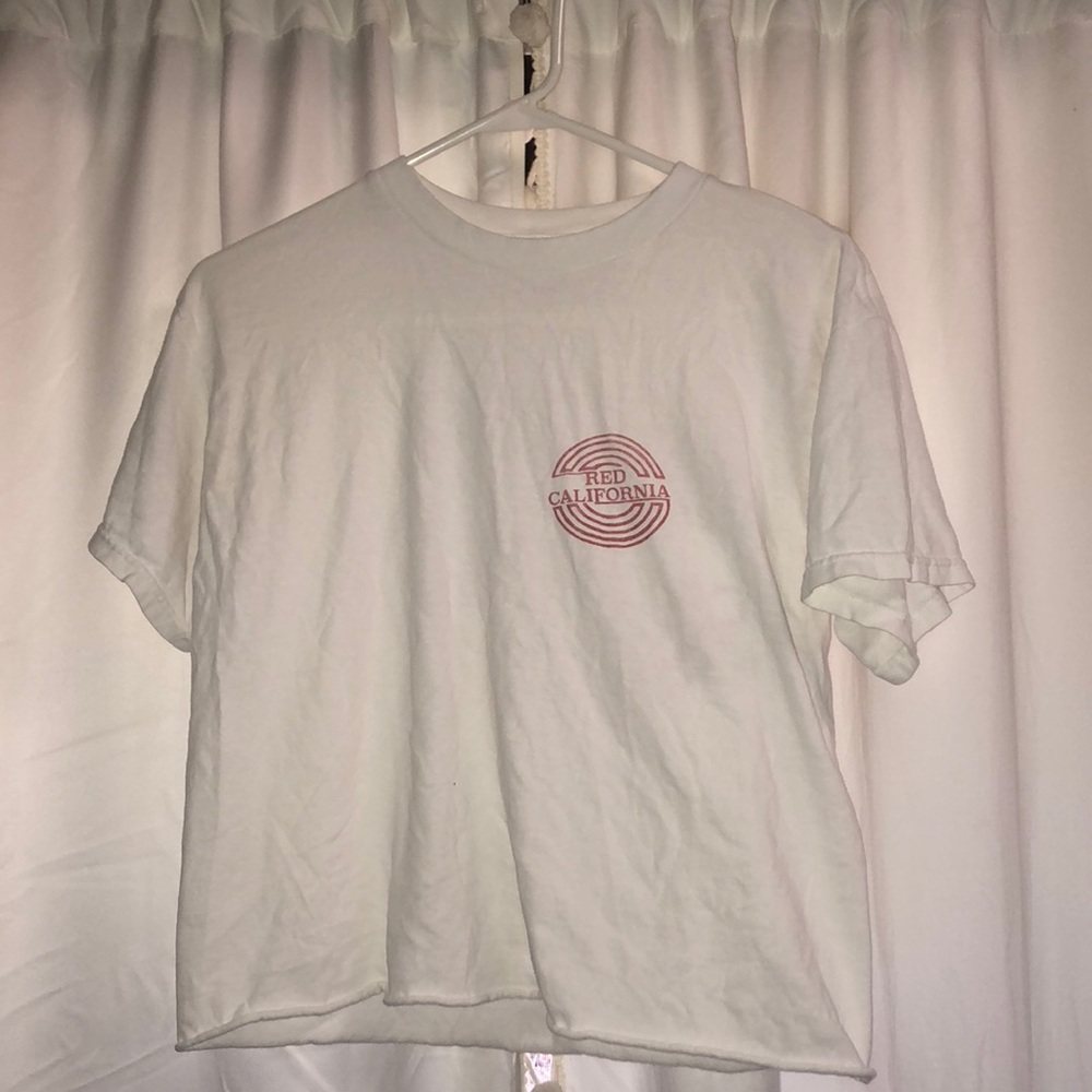 red california crop top